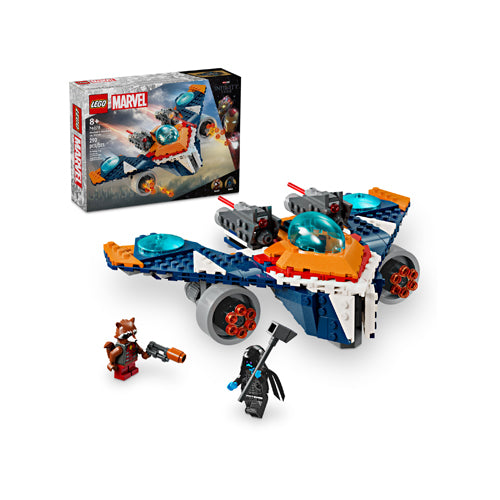 LEGO Super Heroes Marvel 76278 Rocket's Warbird vs. Ronan