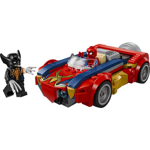 Lego Super Heroes Marvel 76336 Spider-Man Car vs. Venomized Wolverine