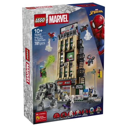 Lego Super Heroes Marvel 76342 Spider-Man vs. Mysterio: The Daily Bugle