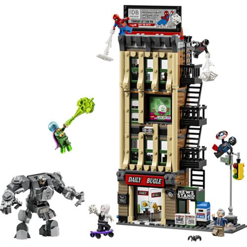 Lego Super Heroes Marvel 76342 Spider-Man vs. Mysterio: The Daily Bugle