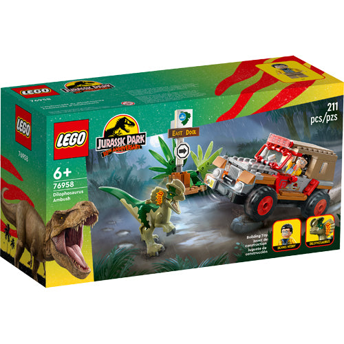 LEGO Jurassic World 76958 Dilophosaurus Ambush