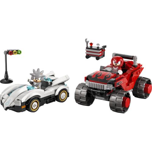 Lego Sonic 77118 Silver's Car vs. Knuckles' Monster Truck