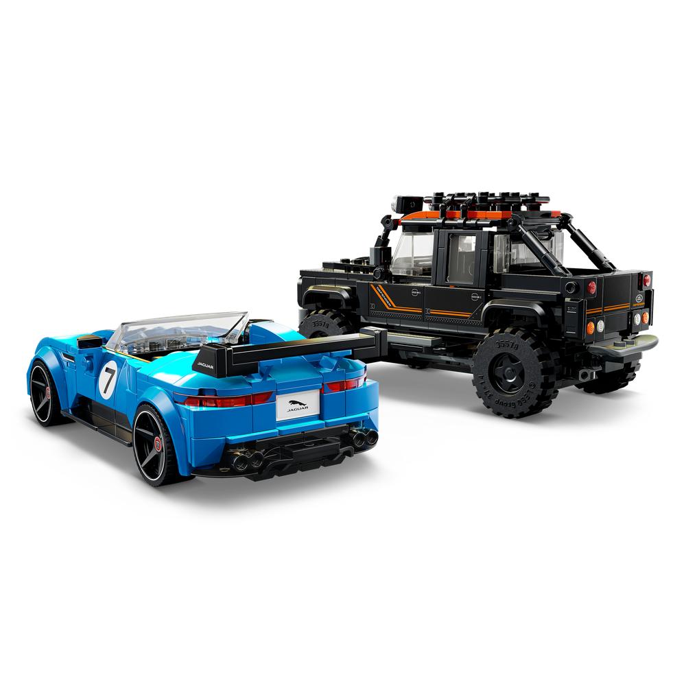 Lego Speed Champions 77264 Jaguar Project 7 & Land Rover Defender