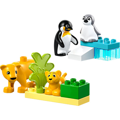 LEGO Duplo 10442 Wild Animal Families: Penguins & Lions