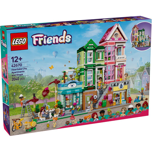 LEGO Friends 42670 Heartlake City Apartments and Stores