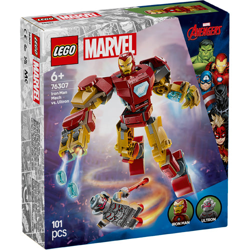 LEGO Marvel 76307 Super Heroes Iron Man Mech vs. Ultron