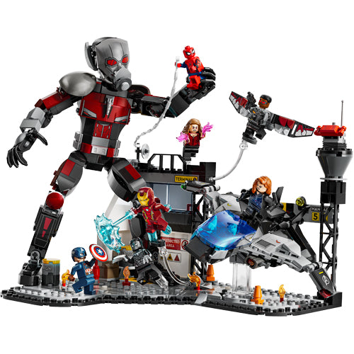 LEGO Marvel 76314 Super Heroes Captain America: Civil War Action Battle