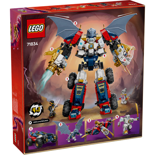 LEGO Ninjago 71834 Zane's Ultra Combiner Mech