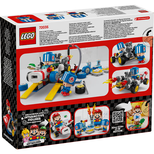 LEGO Super 72035 Mario Mario Kart - Toad's Garage