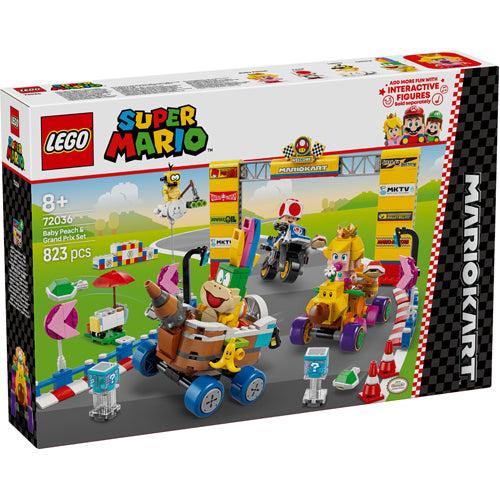LEGO Super 72036 Mario Mario Kart - Baby Peach & Grand Prix Set
