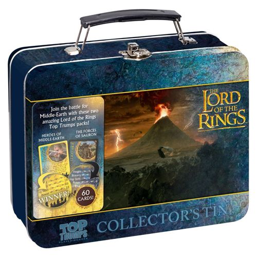 LOTR Collector 60 card Tin - Top Trumps Collectors Tin