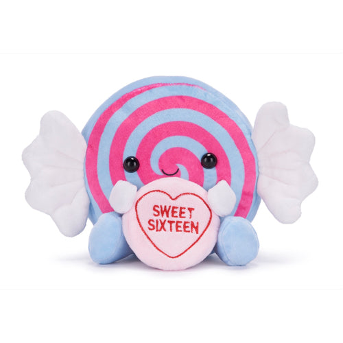LOVE HEARTS 18CM (7”) SWEET 16TH BIRTHDAY