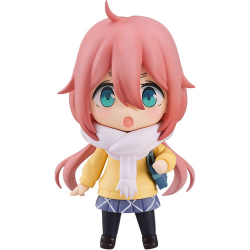 Laid-Back Camp Action Figure Nadeshiko Nadeshiko Kagamihara: School Uniform Version 10 cm