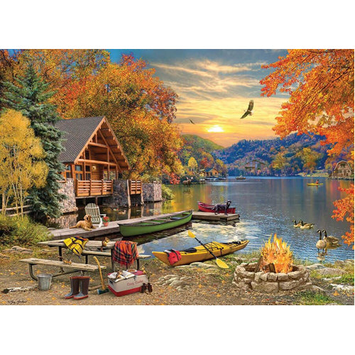 Lakeside Retreat 1000 Piece Puzzle