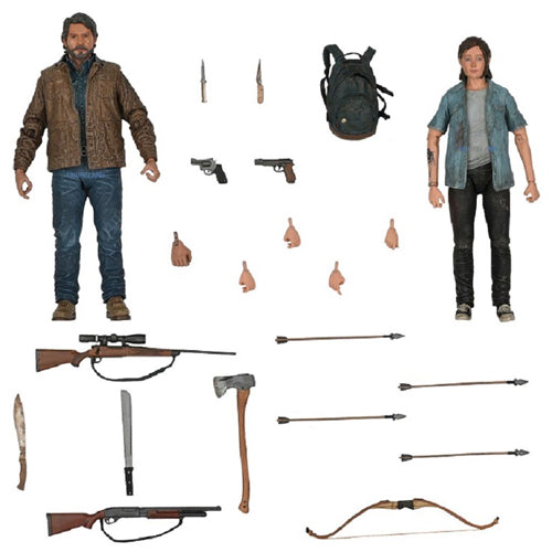 Last Of Us Part Ii - Joel And Ellie Ultimate 7 Inch Scale Action Figure 2-Pack