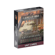 Late War Leviathans: British Unit Cards (34x Cards)