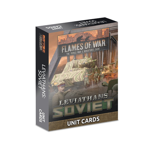 Late War Leviathans: Soviet Unit Cards (41x Cards)