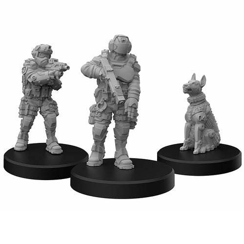 Cyberpunk Red Miniatures: Lawmen B (Enforcers)