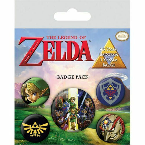 Legend of Zelda Badgepack