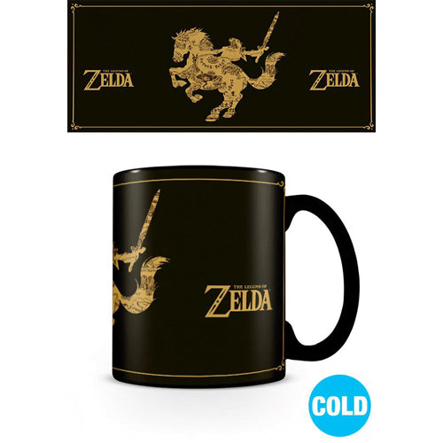 Legend of Zelda Heat Change Mug Map
