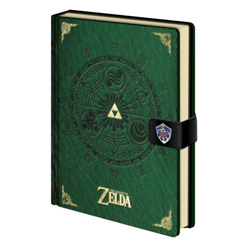 Legend of Zelda Premium Notebook A5 Triforce New Version