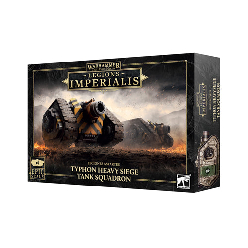 Legions Imperialis: Typhon Heavy Siege Tank Squadron