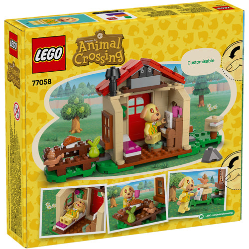 Lego Animal Crossing 77058 Goldie's Cozy House