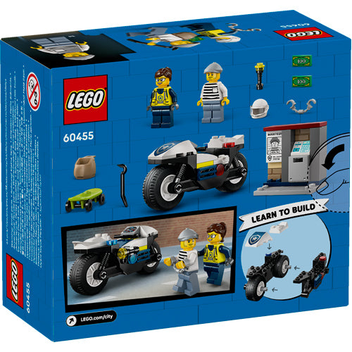 Lego City 60455 Police Motorcycle Chase