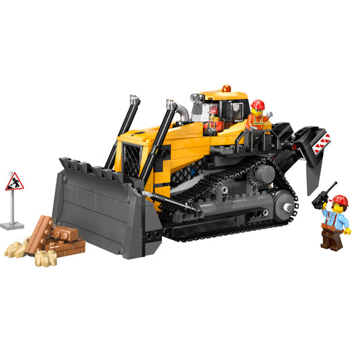 Lego City 60466 Yellow Bulldozer with Front Loader