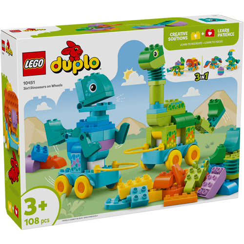 Lego Duplo 10451 3in1 Dinosaurs on Wheels