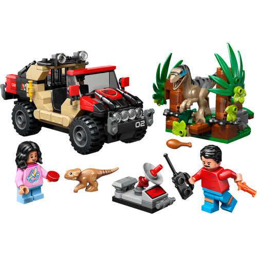 Lego Jurassic World 76972 Raptor Off-Road Escape