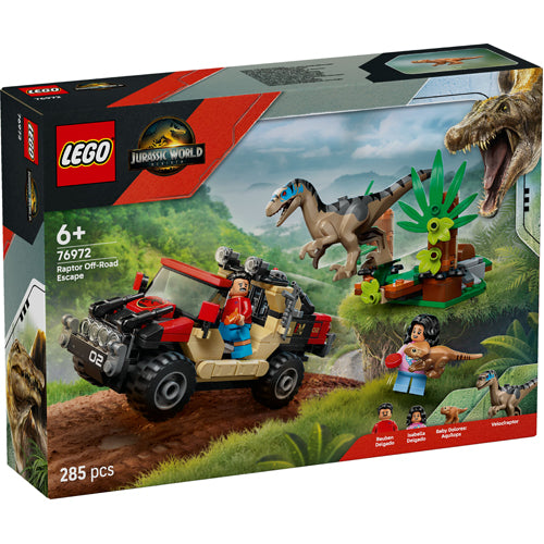 Lego Jurassic World 76972 Raptor Off-Road Escape