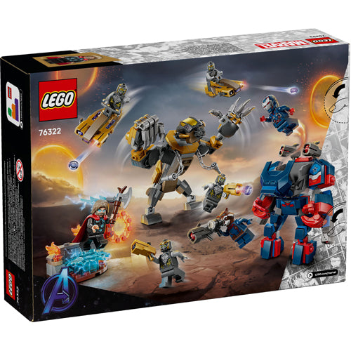 Lego Marvel 76322 Avengers: Endgame Thor vs. Chitauri