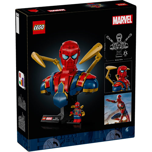 Lego Marvel 76326 Iron Spider-Man Bust
