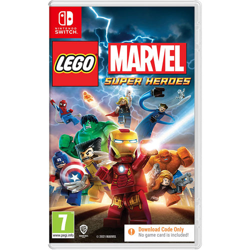 Lego Marvel Superheroes (Code in Box) - Nintendo Switch