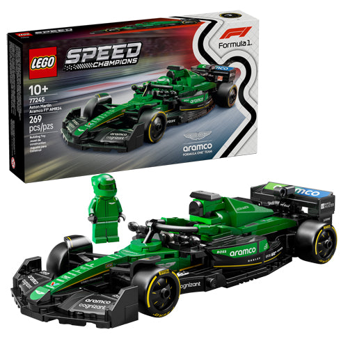 Lego Speed Champions 77245 Aston Martin Aramco F1 AMR24 Race Car
