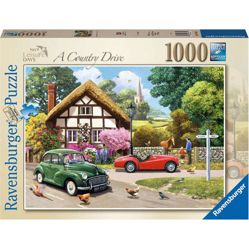 Leisure Days No.9, A Country Drive, 1000pc