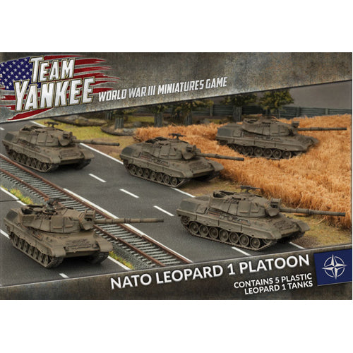 Leopard 1 Tank Platoon (Plastic x5)