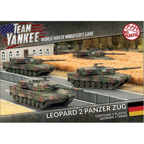 Leopard 2 Panzer Zug (x5)