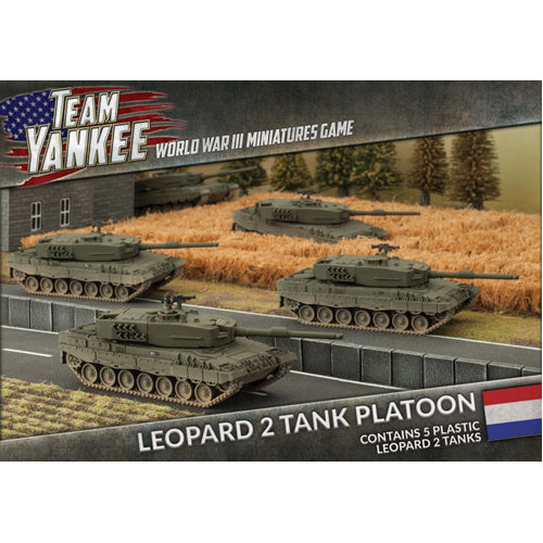 Leopard 2 Tank Platoon (Plastic x5)