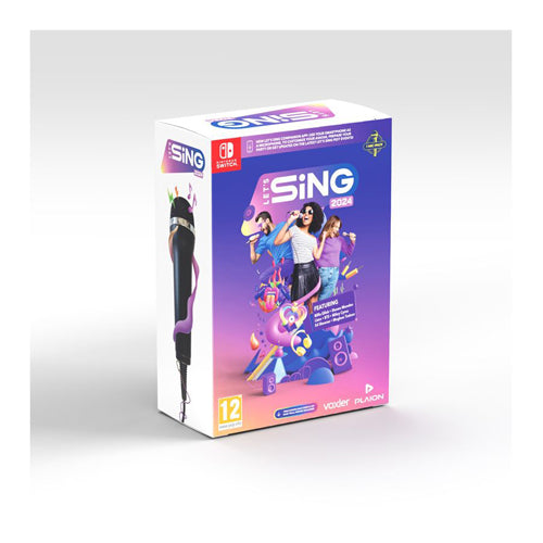 Let's Sing 2024 + Mic - Nintendo Switch