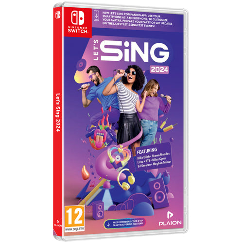 Let's Sing 2024 Solus - Nintendo Switch