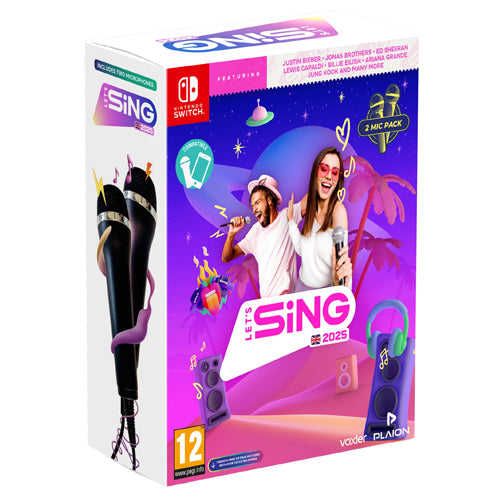 Let's Sing 2025 - UK Version (+ 2 Mics) - Nintendo Switch