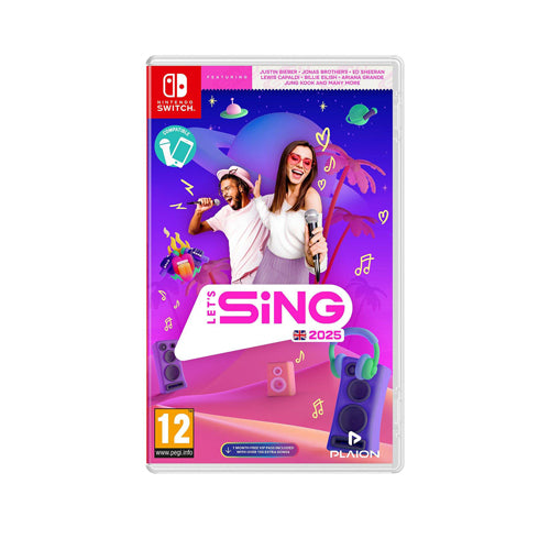 Let's Sing 2025 - UK Version (Standalone) - Nintendo Switch