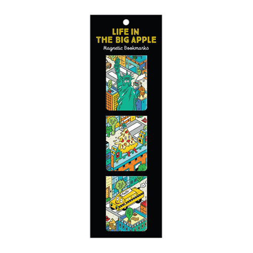 Life In The Big Apple Magnetic Bookmarks