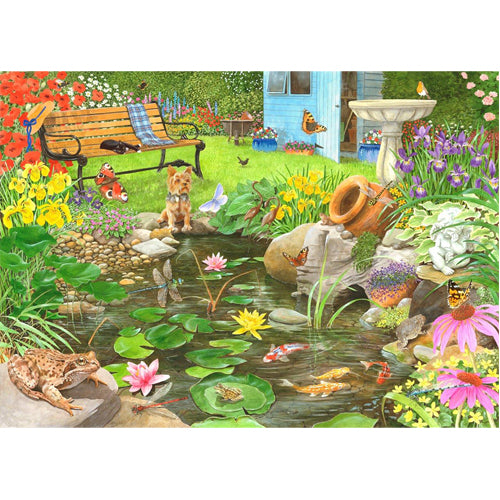 Lily Pond 1000 Piece Puzzle