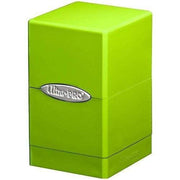 Lime Green Satin Tower Deck Box