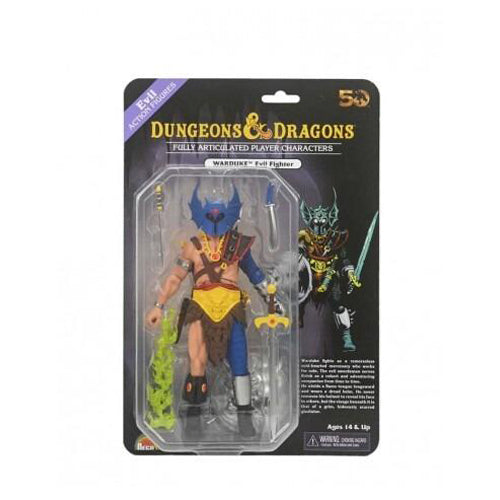 Limited 50th Anniversary Edition Warduke Figure - Dungeons & Dragons 7inch Scale Action Figure