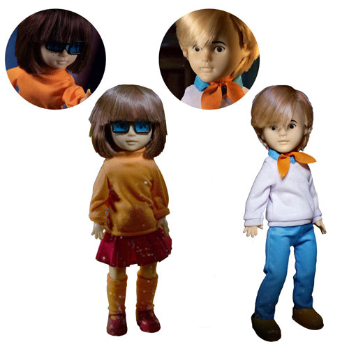 Living Dead Dolls Presents Scooby Doo Build a Figure Set 1: Velma and Fred