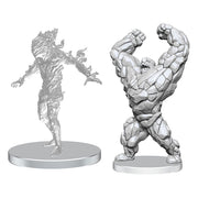Living Landslide & Living Wildfire: Pathfinder Battles Deep Cuts Unpainted Miniatures